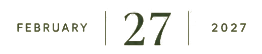 27 February 2027